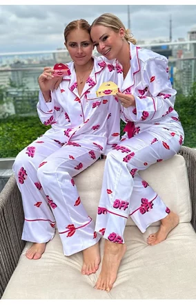 PIJAMA MANGA LONGA COLLAB CARMED & MISS VICTTORIA